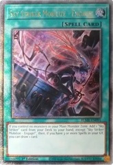 Sky Striker Mobilize - Engage! - BLMR-EN091 - Quarter Century Secret Rare - 1st Edition