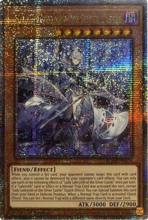 Dame Labrynthe du Château dArgent - BLMR-EN104 - Quarter Century Secret Rare - 1ere edition // Battles of Legend: Monstrous Revenge Dame Labrynthe du Château dArgent - BLMR-EN104 - Quarter Century Secret Rare - 1ere edition // Battles of Legend: Monstrous Revenge