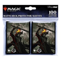 Ultra Pro - The Lord of the Rings: Tales of Middle-earth Sauron Standard Deck Protector Sleeves (100ct) for Magic: The Gathering