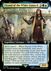 [DEPRECATED] Elrond of the White Council - Foil - Extended Art