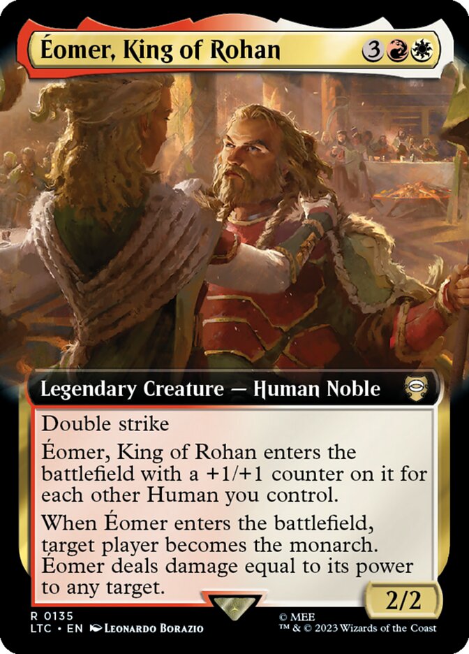 [DEPRECATED] Eomer, King of Rohan - Foil - Extended Art