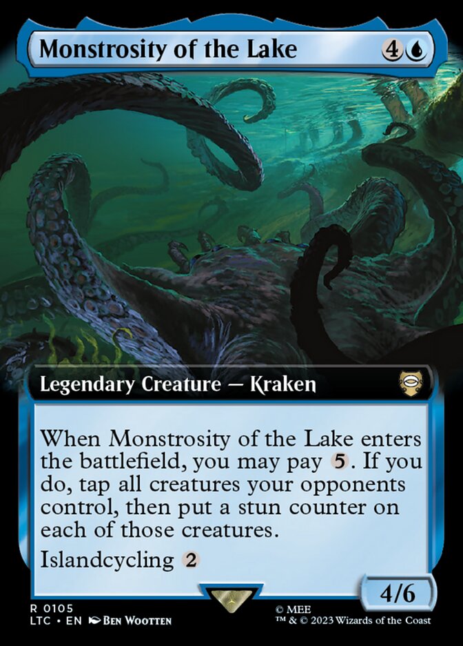[DEPRECATED] Monstrosity of the Lake - Foil - Extended Art