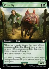 [DEPRECATED] Prize Pig - Foil - Extended Art