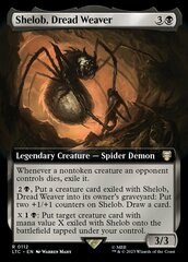 [DEPRECATED] Shelob, Dread Weaver - Foil - Extended Art