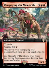 [DEPRECATED] Rampaging War Mammoth - Foil - Extended Art