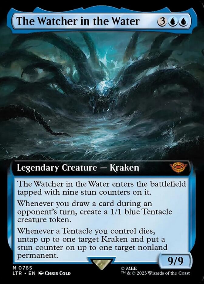 The Watcher in the Water - Surge Foil - Extended Art