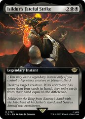 Isildur's Fateful Strike (0767) (Extended Art) - Surge Foil