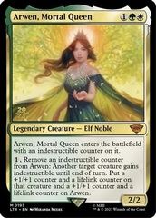 Arwen, Mortal Queen - Foil - Prerelease Promo