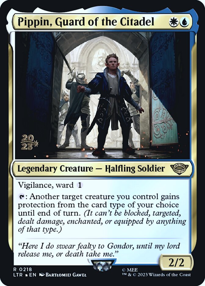 Pippin, Guard of the Citadel - Prerelease Foil