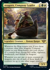 Aragorn, Company Leader - Foil - Prerelease Promo