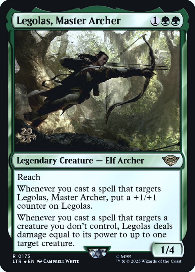 Legolas, Master Archer - Foil - Prerelease Promo