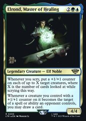 Elrond, Master of Healing - Foil - Prerelease Promo