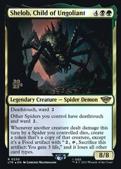 Shelob, Child of Ungoliant - Foil - Prerelease Promo