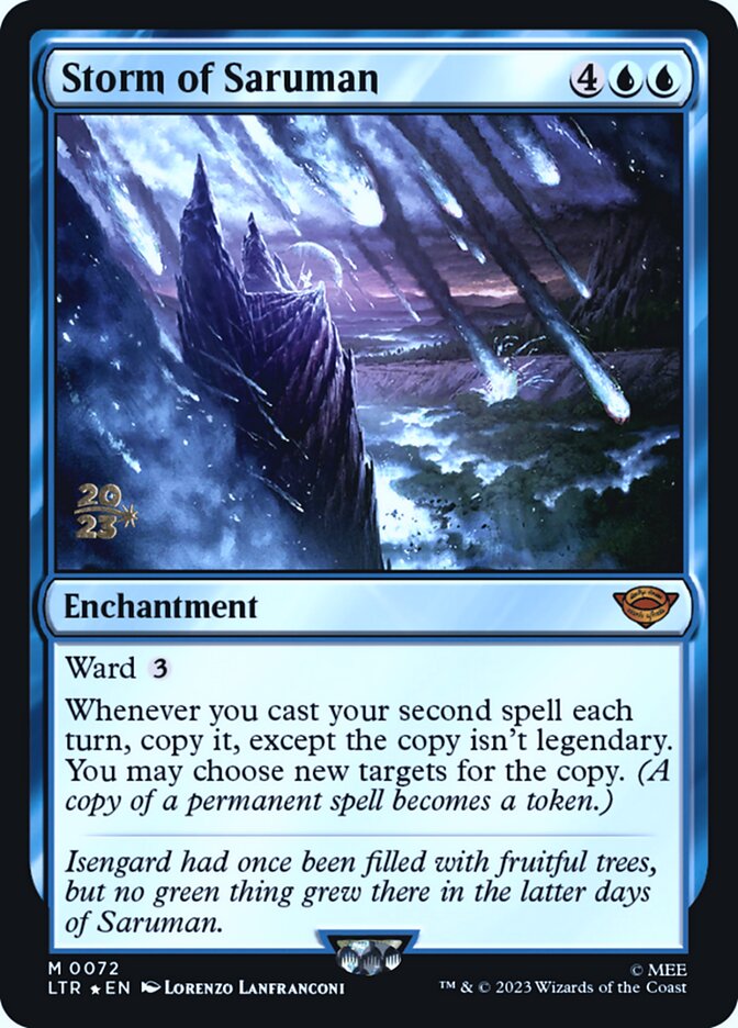 Storm of Saruman - Foil - Prerelease Promo