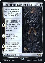 One Ring to Rule Them All - Foil - Prerelease Promo