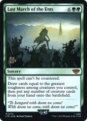 Last March of the Ents - Foil - Prerelease Promo