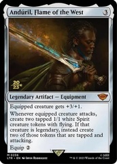 Anduril, Flame of the West - Foil - Prerelease Promo