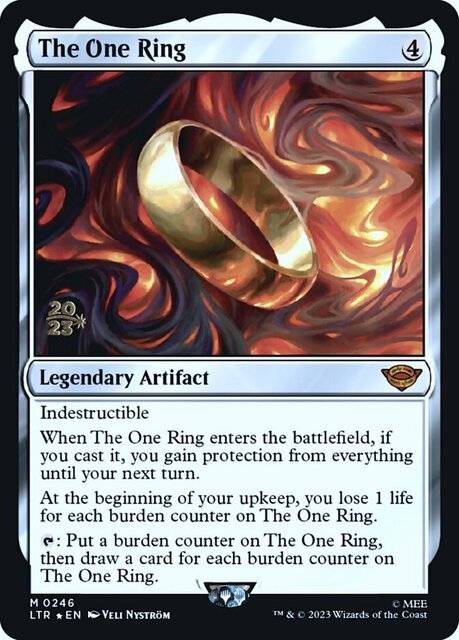 The One Ring - Foil - Prerelease Promo