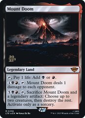 Mount Doom - Foil - Prerelease Promo