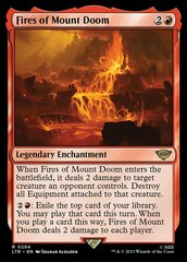 [DEPRECATE] Fires of Mount Doom - Foil - Prerelease Promo