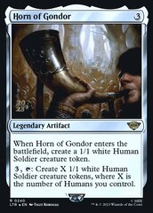 Horn of Gondor - Foil - Prerelease Promo