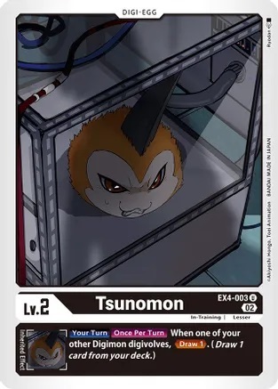 Tsunomon - EX4-003 - U