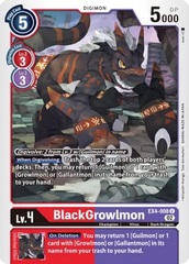 BlackGrowlmon - EX4-008 - U