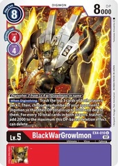 BlackWarGrowlmon - EX4-010 - U