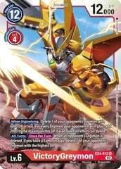 VictoryGreymon - EX4-012 - SR - Foil