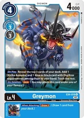 Greymon - EX4-016 - U