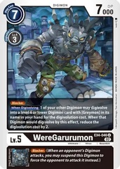 WereGarurumon - EX4-046 - U