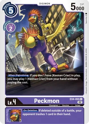 Peckmon - EX4-055 - C