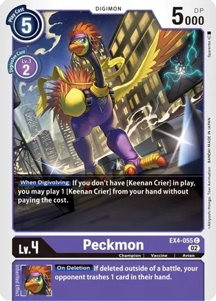 Peckmon - EX4-055 - C