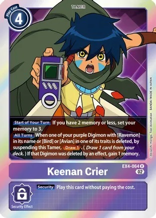 Keenan Crier - EX4-064 - R