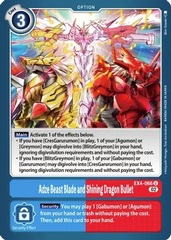 Adze Beast Blade and Shining Dragon Bullet - EX4-066 - U