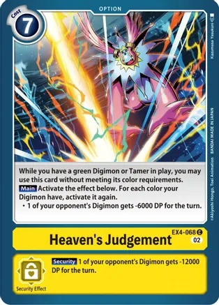 Heavens Judgement - EX4-068 - C