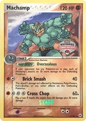 Machamp - 9/101 - Staff National Championships