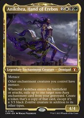 Anikthea, Hand of Erebos (Display Commander) (Foil Etched) - Thick Stock - Foil