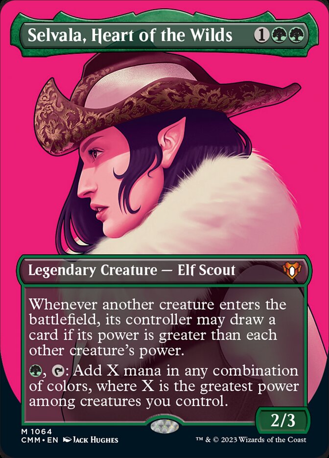 Selvala, Heart of the Wilds - Textured Foil