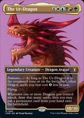 The Ur-Dragon (1065) (Borderless) - Textured Foil