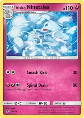 Alolan Ninetales - SM128 (17) - Non-Holo Promo