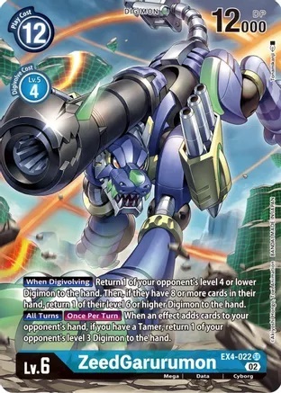 ZeedGarurumon - EX4-022 - SR (Alternate Art)