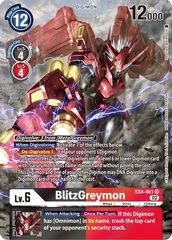 BlitzGreymon - EX4-051 - SR (Alternate Art)