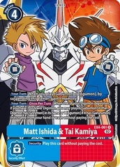 Matt Ishida & Tai Kamiya - EX4-061 - R (Alternate Art) - Foil