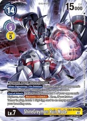 ShineGreymon: Ruin Mode - EX4-074 - SEC (Alternate Art)