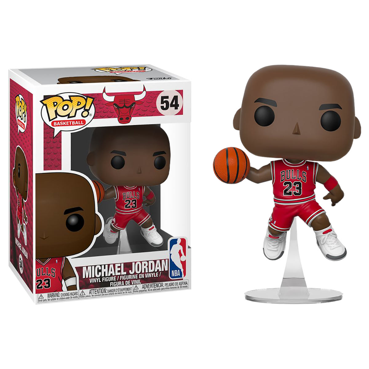 Pop Nba Bulls Michael Jordan (Red)