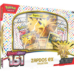 Scarlet & Violet - 151 Collection - Zapdos ex Box