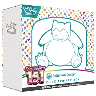 Scarlet & Violet - 151 Pokemon Center Elite Trainer Box