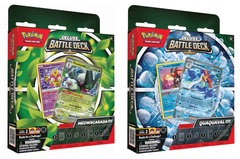 Deluxe Battle Deck (Set of 2) - Meowscarada ex and Quaquaval ex