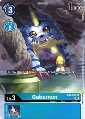 Gabumon - BT1-029 - P (Official Tournament Pack Vol.9) - Foil